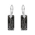 Серебряный комплект «Растущий Кристалл II (Silver Night)"с кристаллами Swarovski™